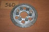 1986 Kawasaki KDX 200 Clutch Pressure Plate OEM 86 A